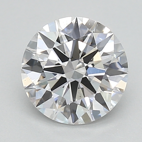 1.02-carat round diamond with E color, null cut, and VS2 clarity.