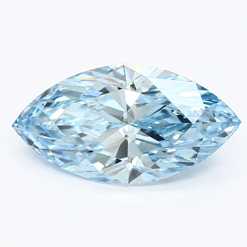 2.06-carat marquise diamond with null color, null cut, and VS1 clarity.