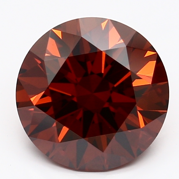 2.31-carat round diamond with null color, null cut, and VVS2 clarity.