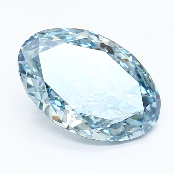 2.36-carat oval diamond with null color, null cut, and VS2 clarity.