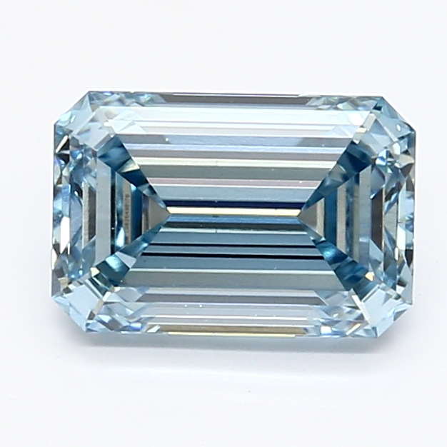 1.51-carat emerald diamond with null color, null cut, and VS1 clarity.