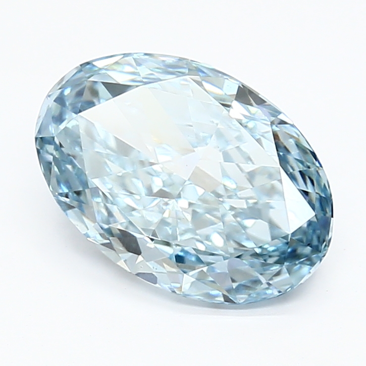 2.52-carat oval diamond with null color, null cut, and VS1 clarity.