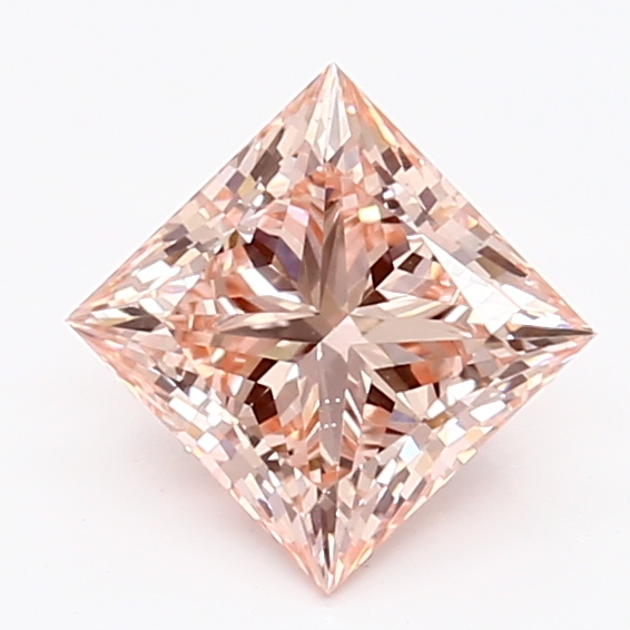 0.99-carat princess diamond with null color, null cut, and VS1 clarity.