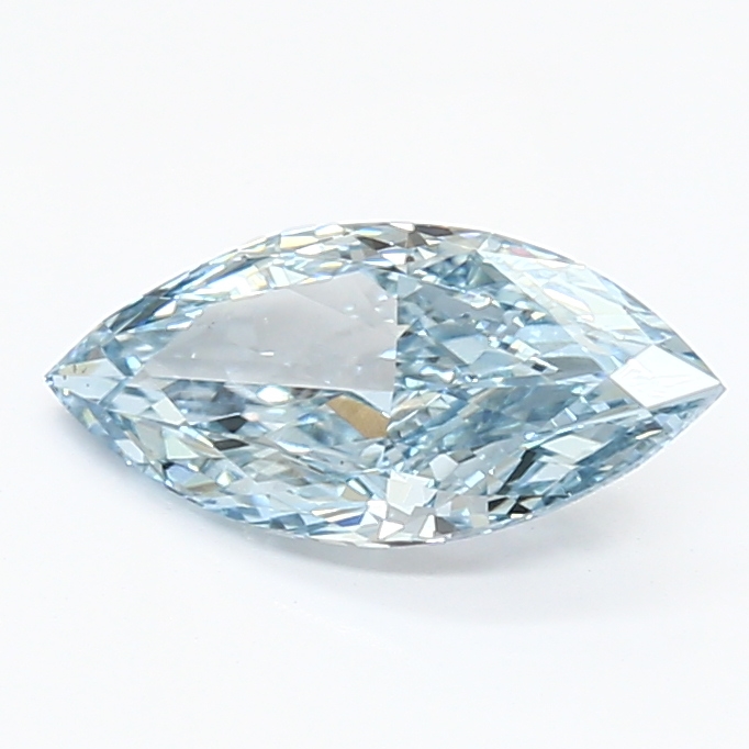 1.17-carat marquise diamond with null color, null cut, and VVS2 clarity.