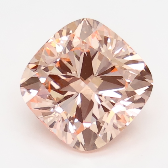 2-carat cushion diamond with null color, null cut, and VVS2 clarity.