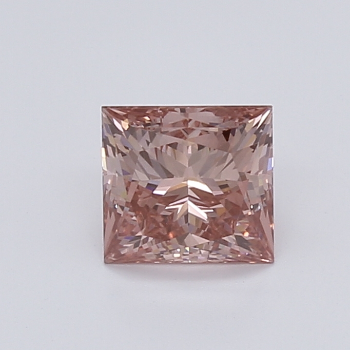 1.08-carat princess diamond with null color, null cut, and VS1 clarity.