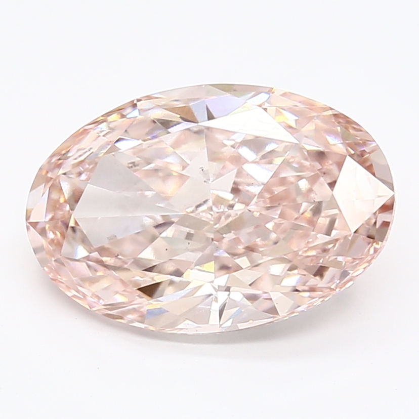 2.94-carat oval diamond with null color, null cut, and VS2 clarity.