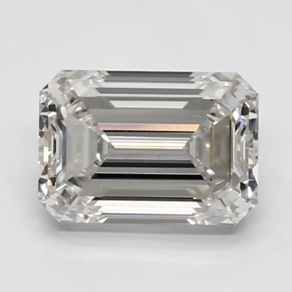 1.53-carat emerald diamond with G color, null cut, and VS1 clarity.