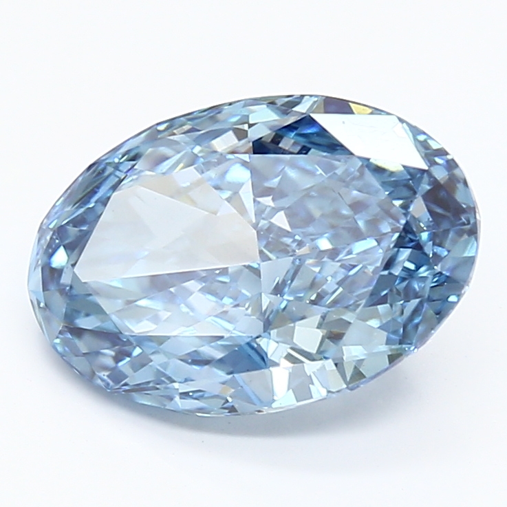 3.31-carat oval diamond with null color, null cut, and VS1 clarity.