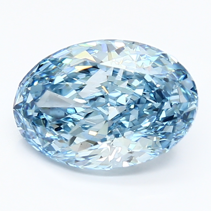2.6-carat oval diamond with null color, null cut, and VS1 clarity.