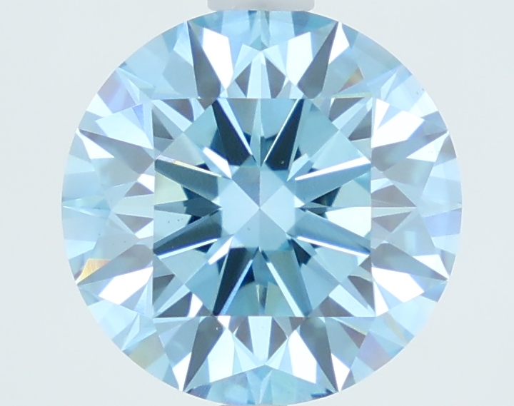 2.55-carat round diamond with null color, null cut, and VS1 clarity.