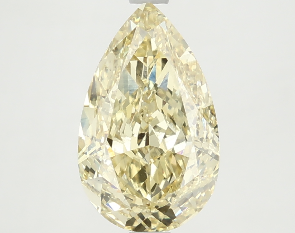 Pear 3.1ct Yellow VS2