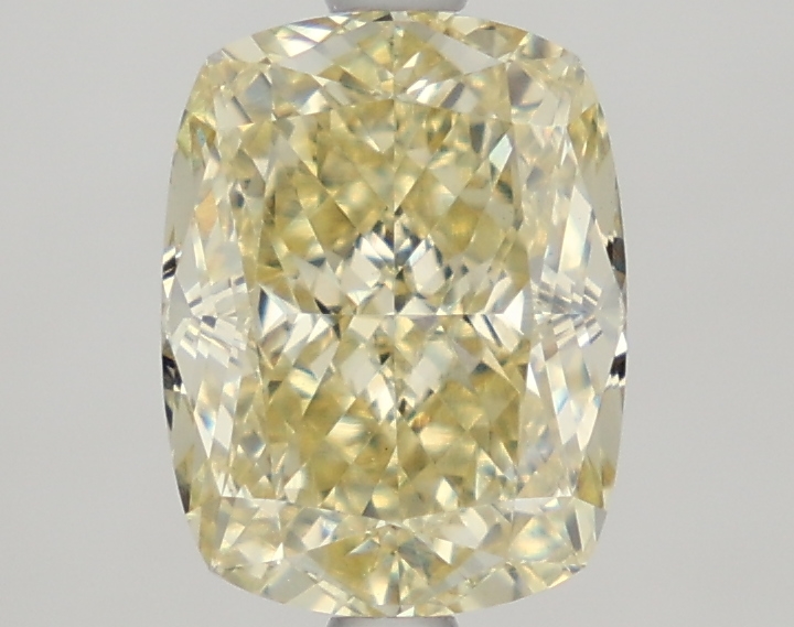 2.51-carat cushion diamond with null color, null cut, and VS1 clarity.