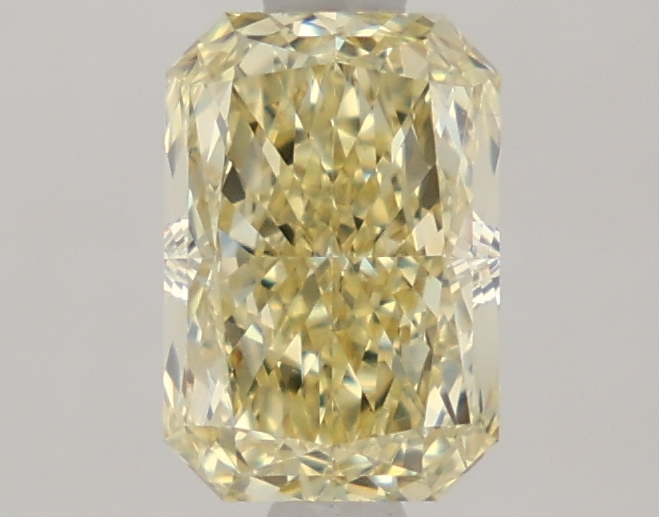 1.45-carat radiant diamond with null color, null cut, and VVS2 clarity.