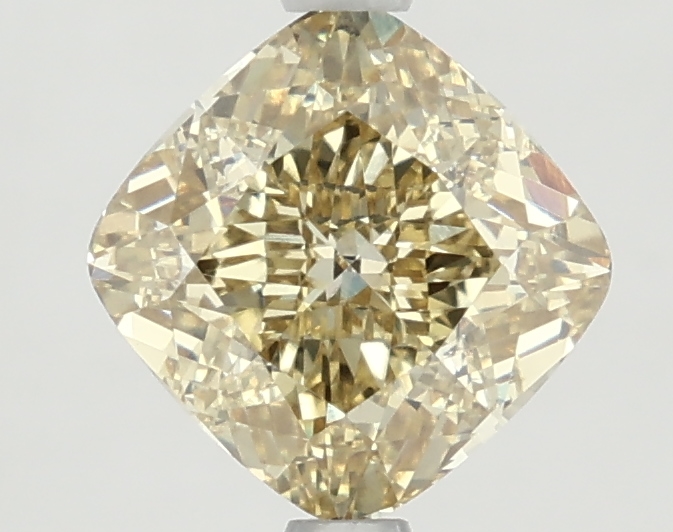 2.2-carat cushion diamond with null color, null cut, and VVS2 clarity.