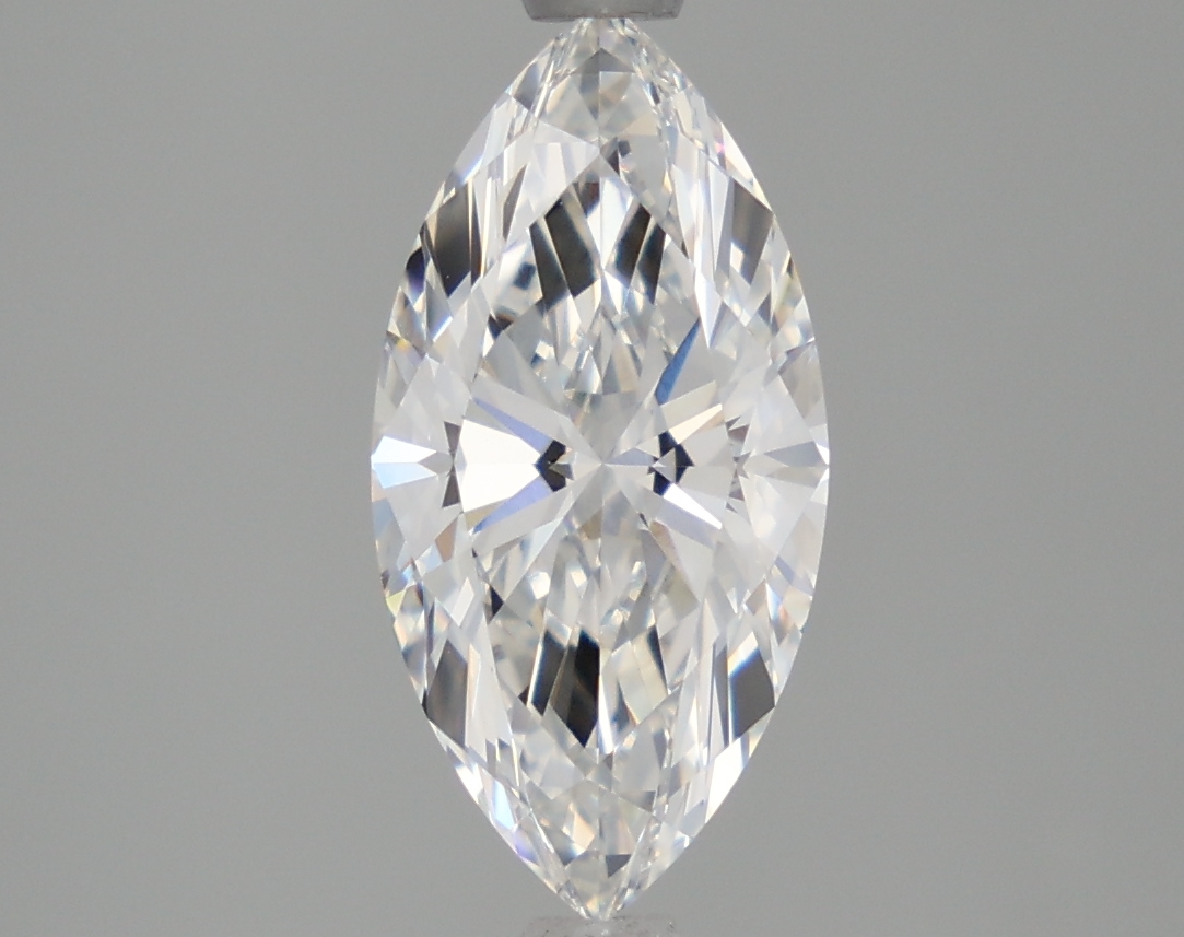 2-carat marquise diamond with E color, null cut, and VVS2 clarity.