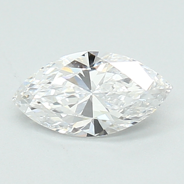 0.51-carat marquise diamond with D color, null cut, and VVS1 clarity.