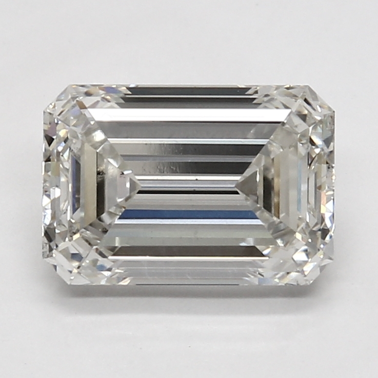 3.03-carat emerald diamond with null color, null cut, and VS2 clarity.