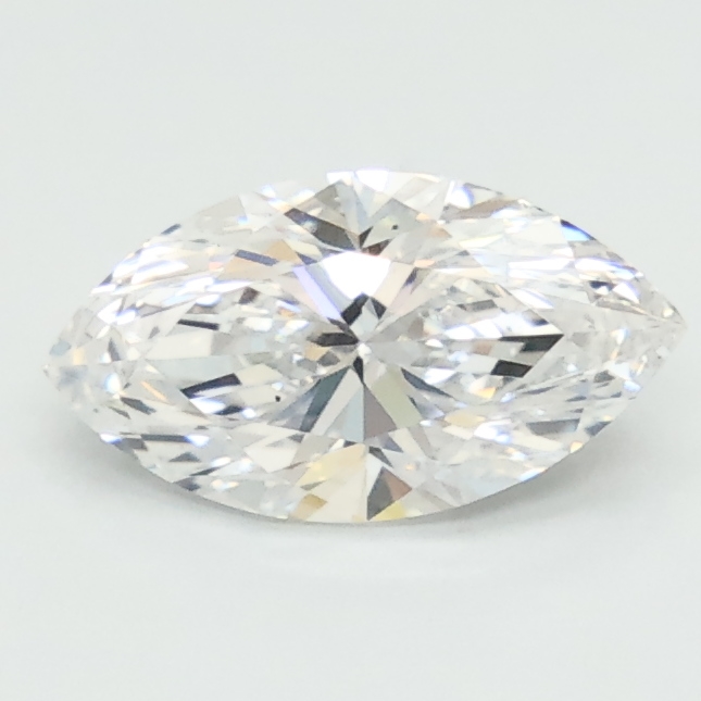 0.92-carat marquise diamond with D color, null cut, and VS1 clarity.