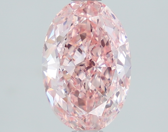 1.41-carat oval diamond with null color, null cut, and VVS2 clarity.