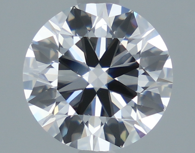 2-carat round diamond with D color, null cut, and VS1 clarity.