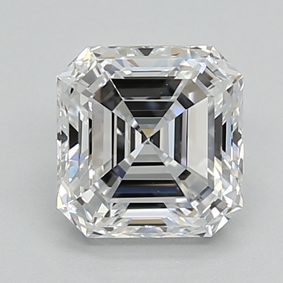 1.03 carat asscher lab-grown diamond