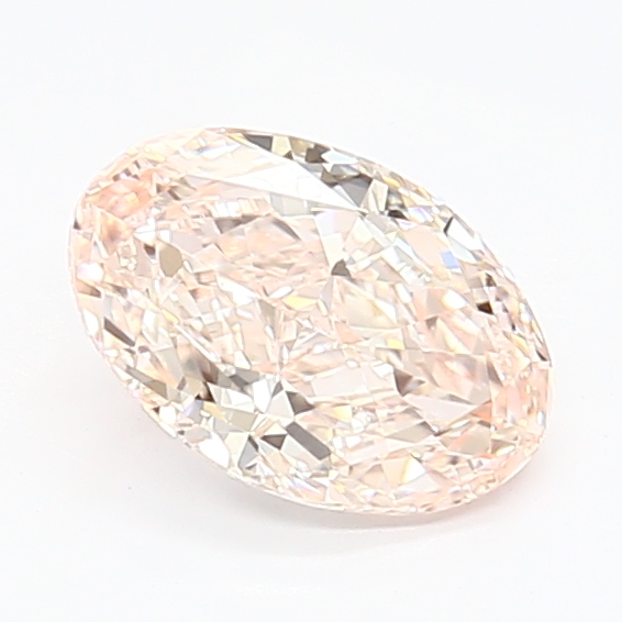 1.09-carat oval diamond with null color, null cut, and VVS2 clarity.