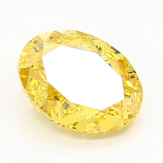 1.4-carat oval diamond with null color, null cut, and VVS2 clarity.