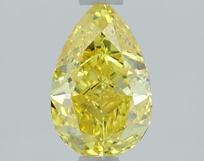 1-carat pear diamond with null color, null cut, and VS1 clarity.