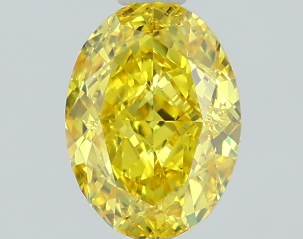 1.1-carat oval diamond with null color, null cut, and VVS2 clarity.