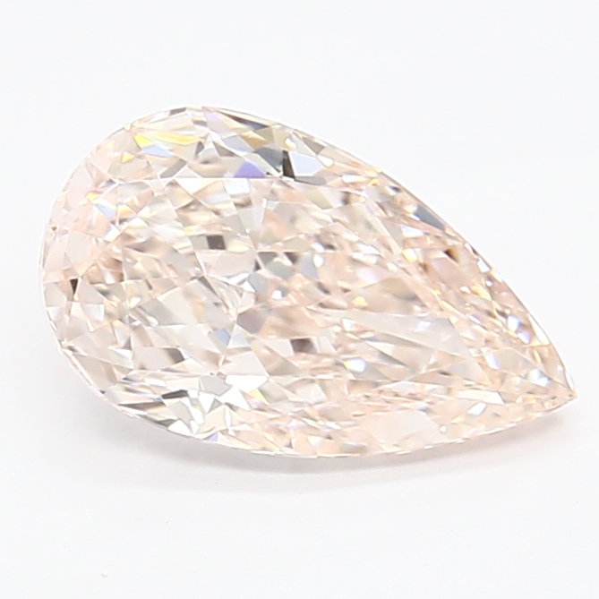 1.4-carat pear diamond with null color, null cut, and VS1 clarity.